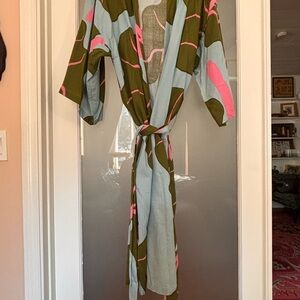 IKEA RUBARB Colorful Robe